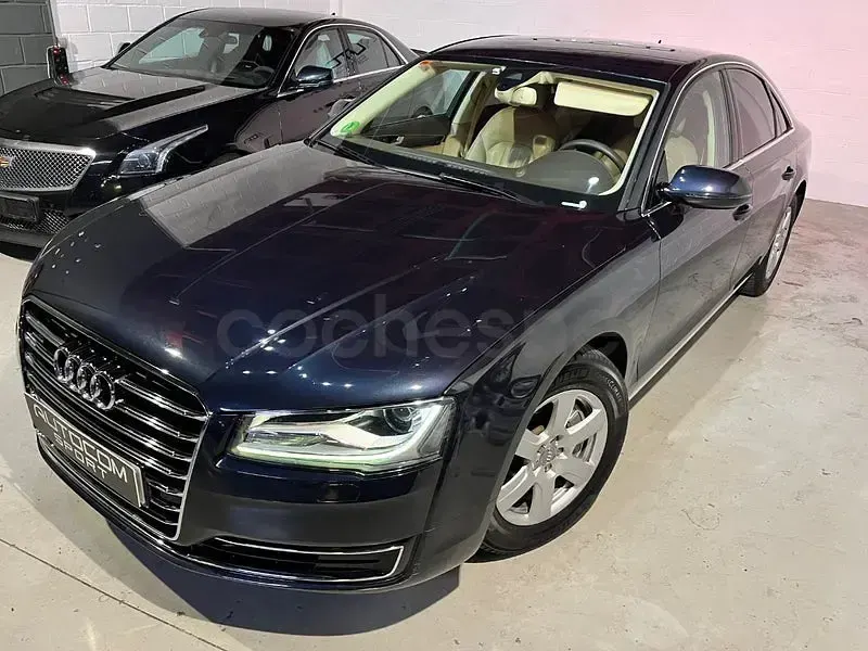 Usado Audi A8 262 CV (192 kW) 2017 Negro Berlina