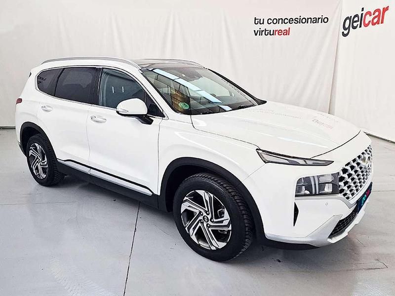 Blanco Usado 2022 Hyundai Santa Fe SUV | 29.700 € (Buen precio) - Imagen 1/4