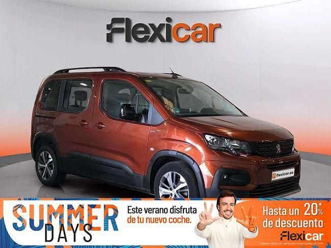 Marrón Usado 2020 Peugeot Rifter GT-line Monovolumen | 21.990 € (Un poco caro) - Imagen 1/4