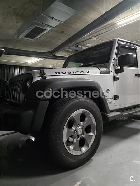 Gris / plata Usado 2008 Jeep Wrangler Unlimited Rubicon SUV | 35.000 € - Imagen 1/4