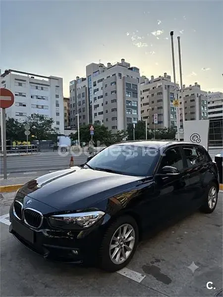 Usado BMW 116 Efficient Dynamics 136 CV (100 kW) 2016 Negro Utilitario