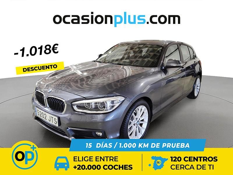 Usado BMW 116 109 HP (80 kW) 2016 Cinzento Citadino