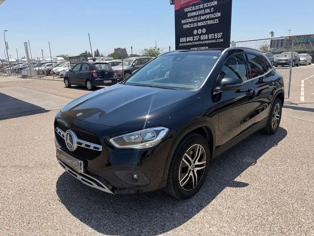 Usado Mercedes GLA220 190 CV (139 kW) 2021 Negro SUV