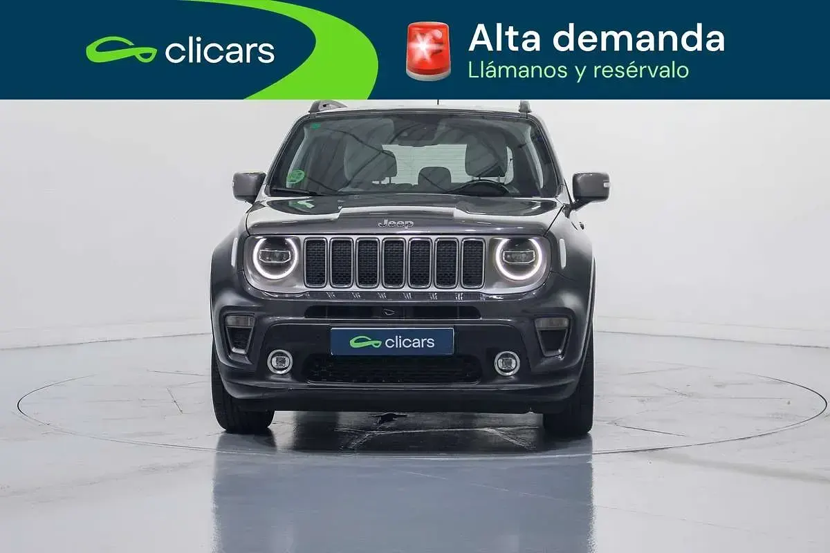 Usado Jeep Renegade Limited 120 CV (88 kW) 2019 Gris SUV