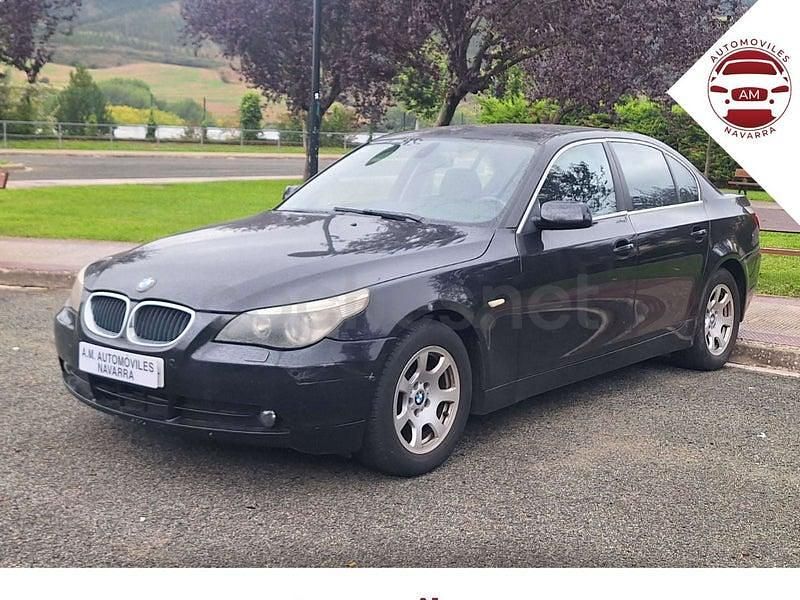 Usado BMW 523 177 CV (130 kW) 2005 Negro Familiar