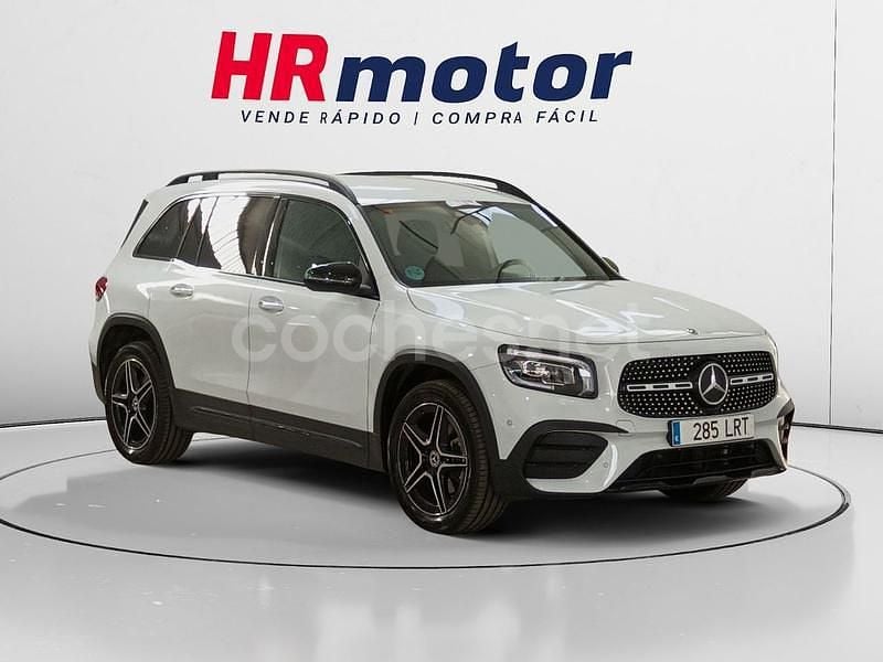 Blanco Usado 2021 Mercedes GLB200 AMG line SUV | 35.890 € (Precio justo) - Imagen 1/4