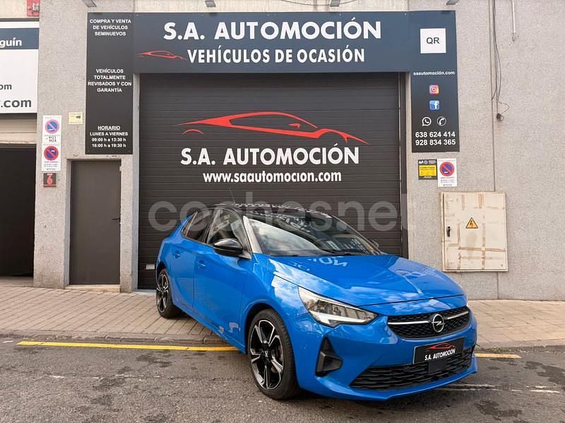 Azul Usado 2022 Opel Corsa GS Line Berlina | 13.490 € (Precio justo) - Imagen 1/4