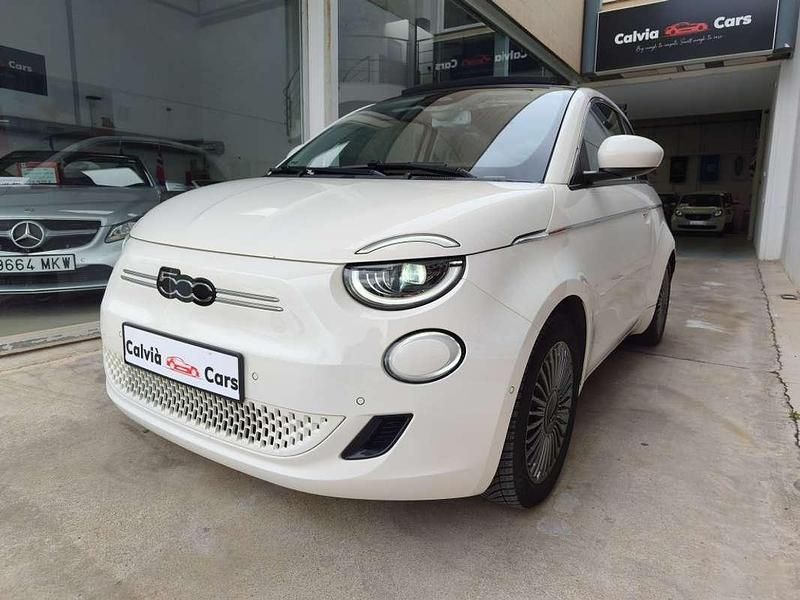 Usado Fiat 500e 86 kW (118 CV) 2021 Blanco Utilitario