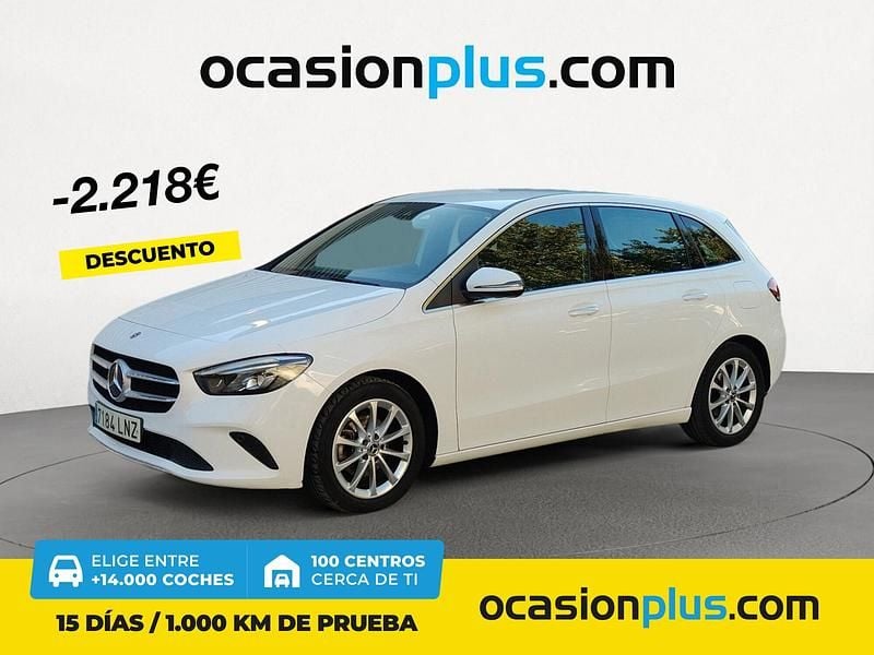 Blanco Usado 2021 Mercedes B180 Monovolumen | 24.400 € (Precio justo) - Imagen 1/4