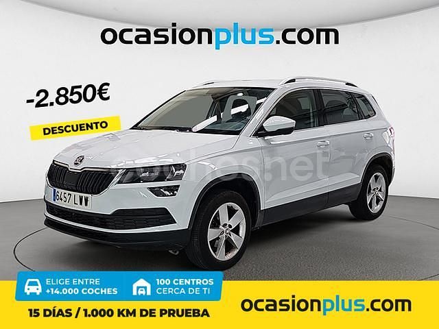 Blanco Usado 2022 Skoda Karoq Ambition SUV | 21.450 € (Precio justo) - Imagen 1/4