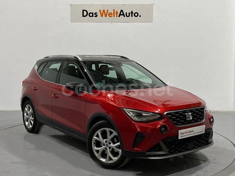 Rojo Usado 2024 Seat Arona FR SUV | 21.500 € (Precio justo) - Imagen 1/4