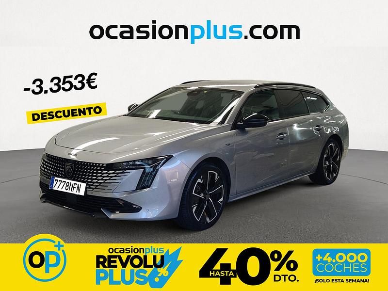 Usado Peugeot 508 GT 130 CV (95 kW) 2024 Gris Familiar