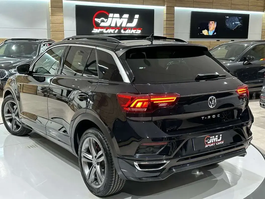 Usado VW T-Roc Sport 150 CV (110 kW) 2020 Negro SUV