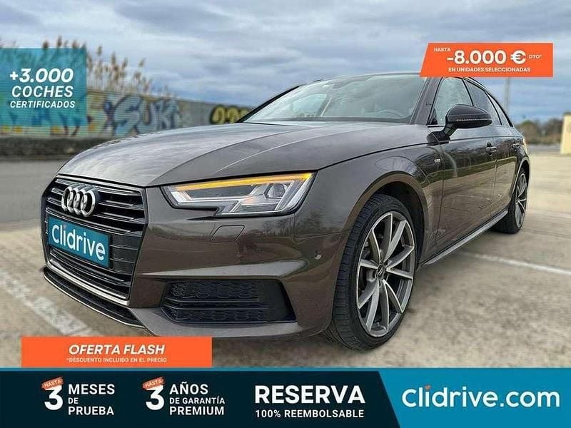 Usado Audi A4 S-Line 150 CV (110 kW) 2018 Marrón Familiar