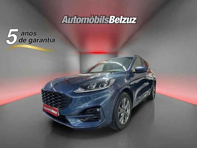 Azul Usado 2022 Ford Kuga Titanium SUV | 21.490 € (Precio justo) - Imagen 1/4