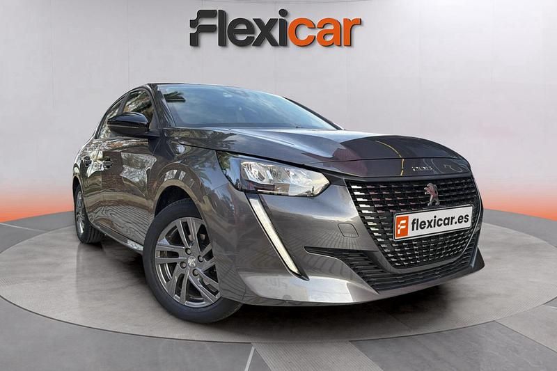 Gris Usado 2021 Peugeot 208 Utilitario | 9690 € (Buen precio) - Imagen 1/4