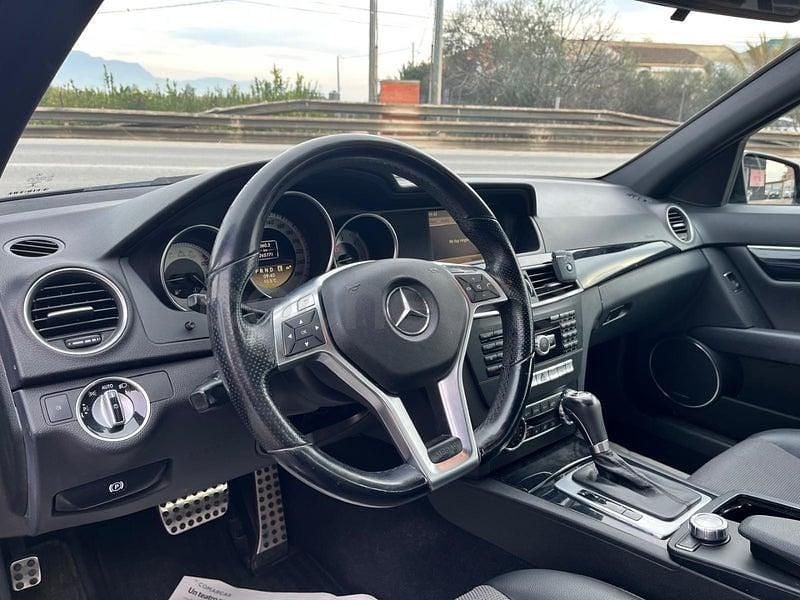 Usado Mercedes C250 Avantgarde 204 CV (150 kW) 2012 Negro Berlina