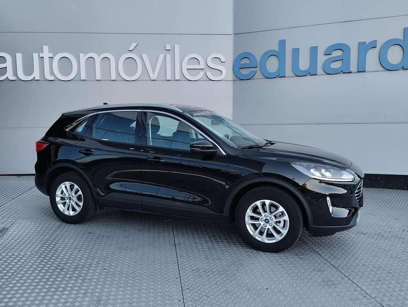 Negro Usado 2021 Ford Kuga Titanium SUV | 24.800 € (Precio justo) - Imagen 1/4