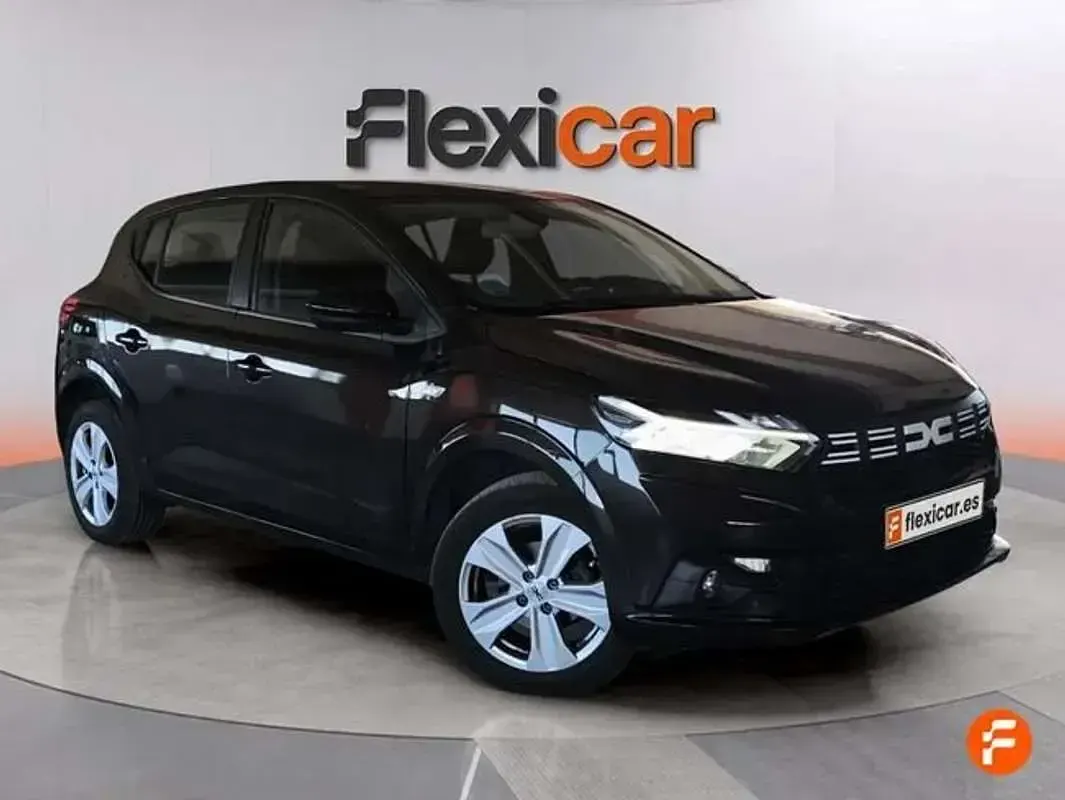 Usado Dacia Sandero Expression 101 CV (74 kW) 2023 Negro Berlina