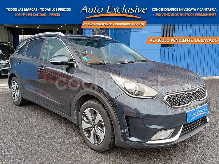 Negro Usado 2017 Kia Niro SUV | 15.490 € (Un poco caro) - Imagen 1/4