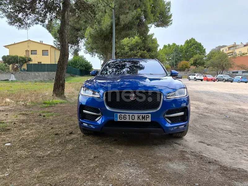 Usado Jaguar F-Pace R-Sport 240 CV (176 kW) 2018 Azul SUV