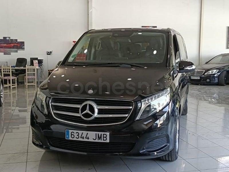 Usado Mercedes V250 Avantgarde 190 CV (139 kW) 2015 Negro Monovolumen