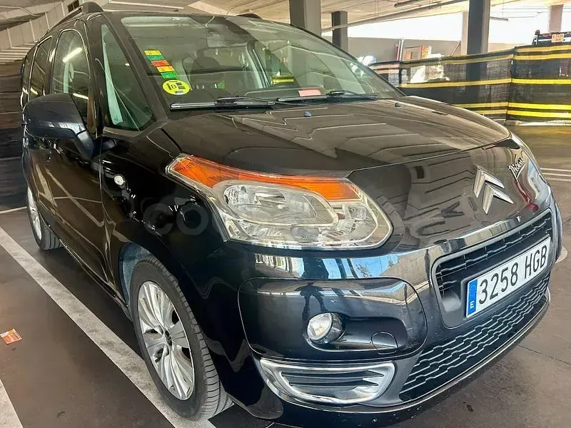 Usado Citroën C3 Picasso Seduction 92 CV (67 kW) 2011 Negro Monovolumen