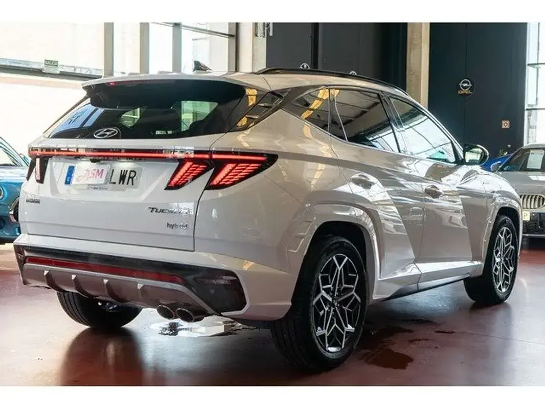 Usado Hyundai Tucson N Line 230 CV (169 kW) 2022 Blanco SUV