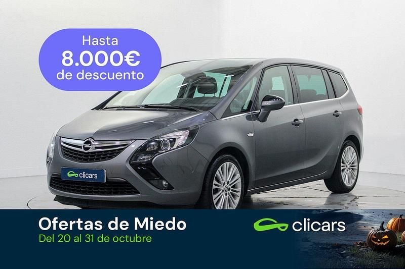 Gris Usado 2016 Opel Zafira Tourer Excellence Monovolumen | 11.990 € (Precio justo) - Imagen 1/4