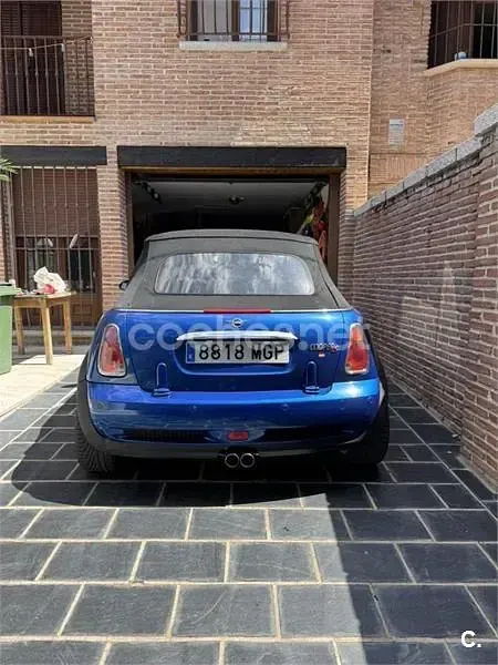 Usado Mini Cooper S Cabriolet 170 CV (125 kW) 2005 Azul Descapotable