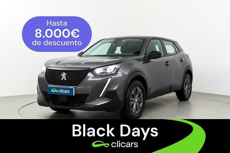 Gris Usado 2022 Peugeot 2008 Active SUV | 13.790 € (Precio justo) - Imagen 1/4