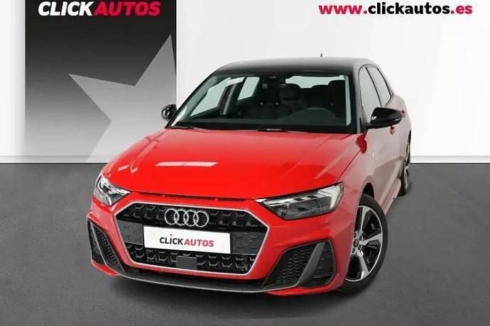 Rojo Usado 2025 Audi A1 S-Line Utilitario | 25.050 € (Precio justo) - Imagen 1/4