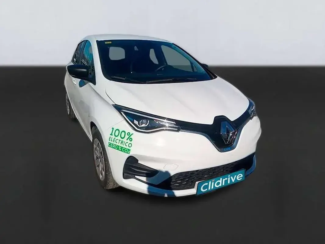 Begagnad Renault Zoe Life 78 kW (107 HK) 2020 Vit Halvkombi