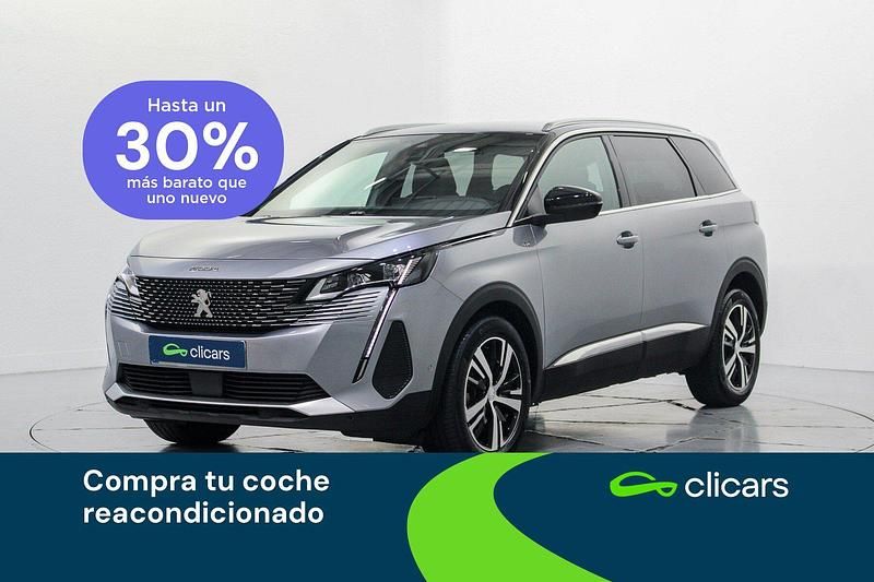 Gris / plata Usado 2023 Peugeot 5008 GT Monovolumen | 29.290 € (Un poco caro) - Imagen 1/4
