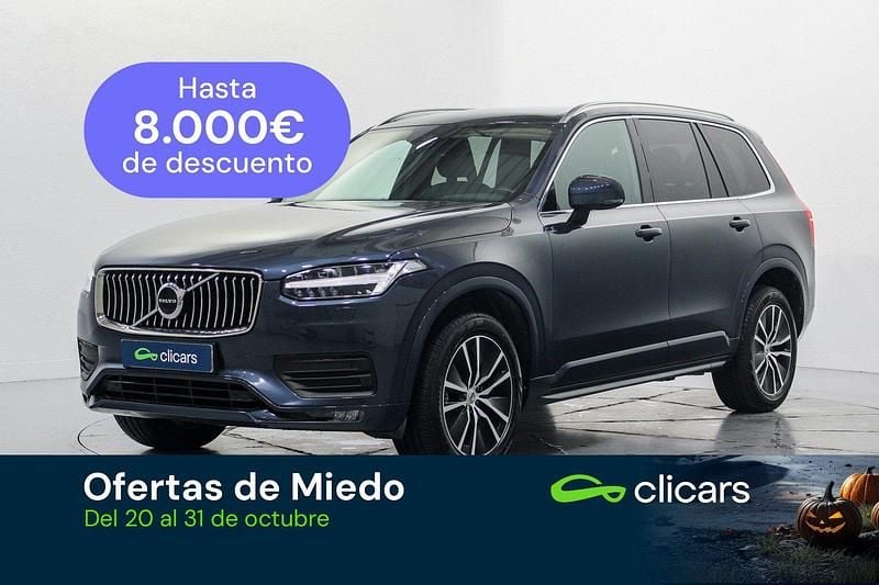 Azul Usado 2021 Volvo XC90 Momentum SUV | 39.990 € (Precio justo) - Imagen 1/4