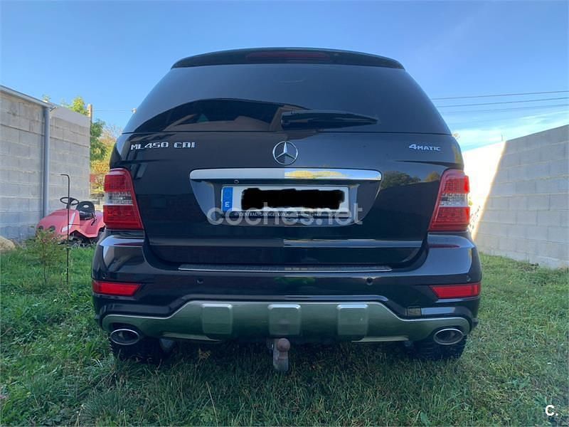 Usado Mercedes ML450 306 CV (225 kW) 2009 Negro SUV