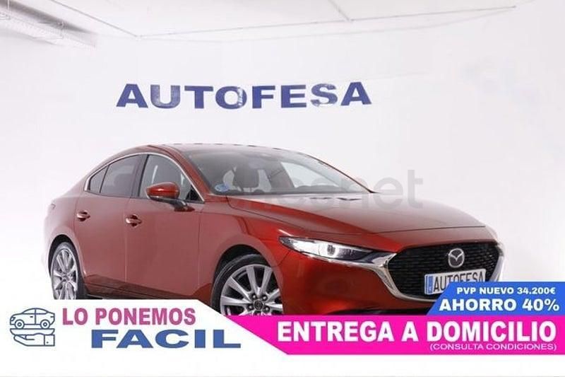 Usado Mazda 3 122 CV (89 kW) 2021 Granate Berlina