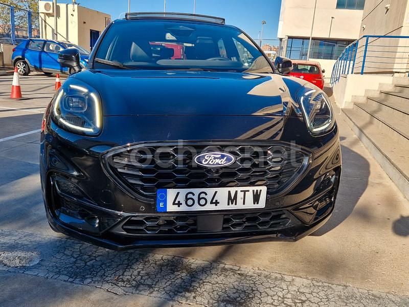 Negro Usado 2024 Ford Puma ST-Line X SUV | 23.350 € (Precio justo) - Imagen 1/4