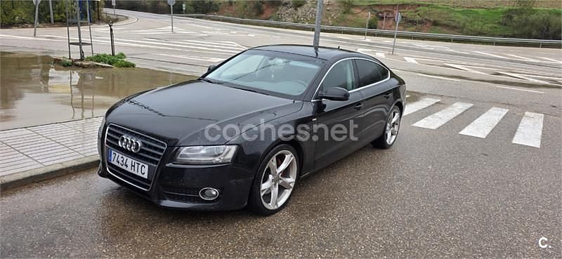Usado Audi A5 Sportback 190 CV (139 kW) 2011 Negro Utilitario