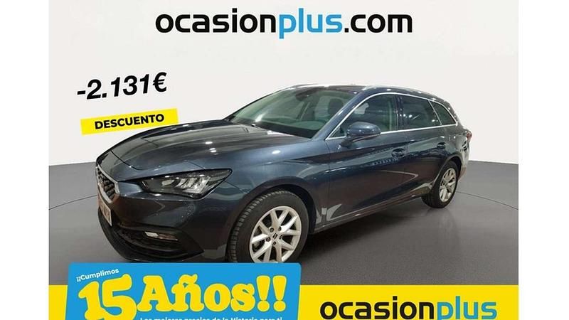 Gris Usado 2025 Seat Leon ST Style Familiar | 21.319 € (Precio justo) - Imagen 1/4