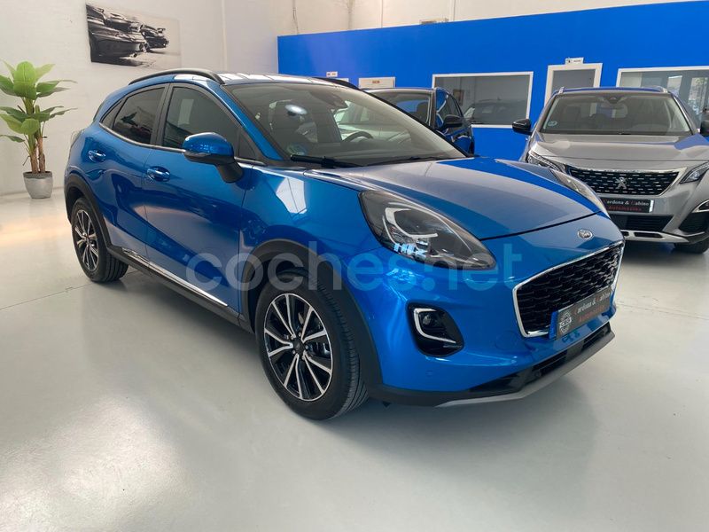 Azul Usado 2023 Ford Puma Titanium SUV | 17.950 € (Super precio) - Imagen 1/4