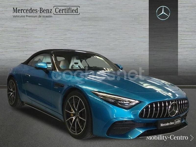 Usado Mercedes SL43 AMG AMG 381 CV (280 kW) 2024 Azul Descapotable
