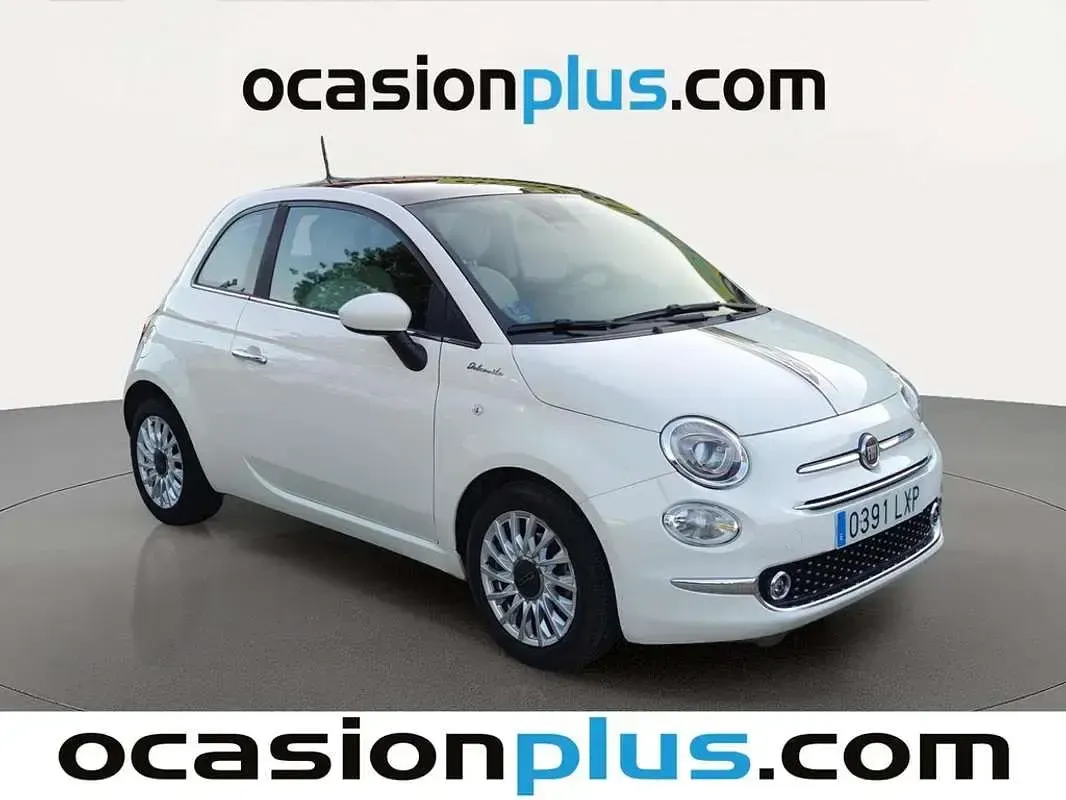 Usado Fiat 500 Dolcevita 71 CV (52 kW) 2022 Blanco Utilitario