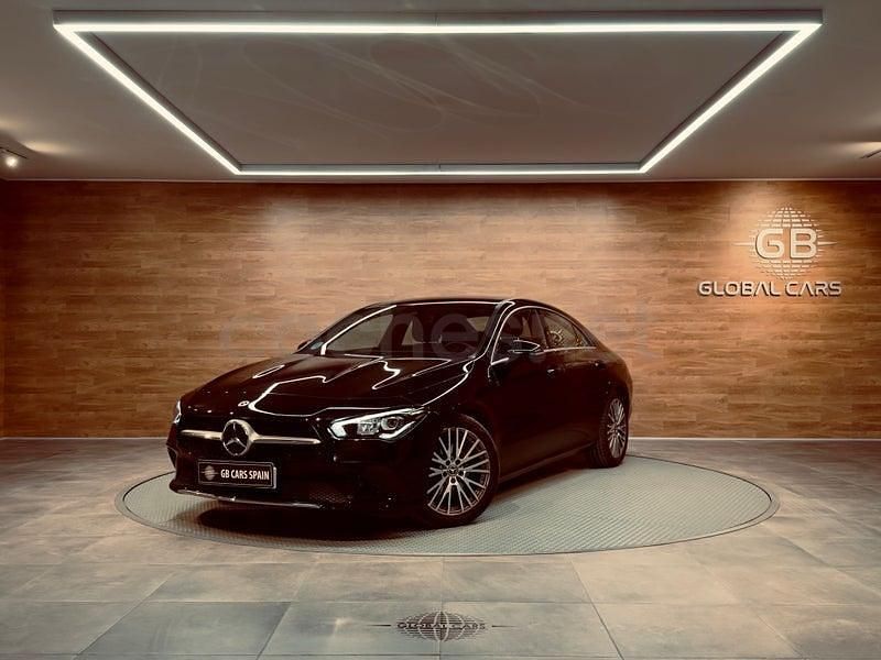 Usado Mercedes CLA220 190 CV (139 kW) 2021 Negro Berlina
