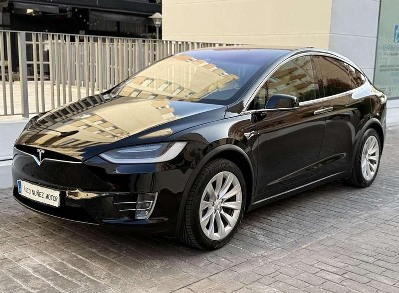Negro Usado 2019 Tesla Model X SUV | 38.900 € - Imagen 1/4