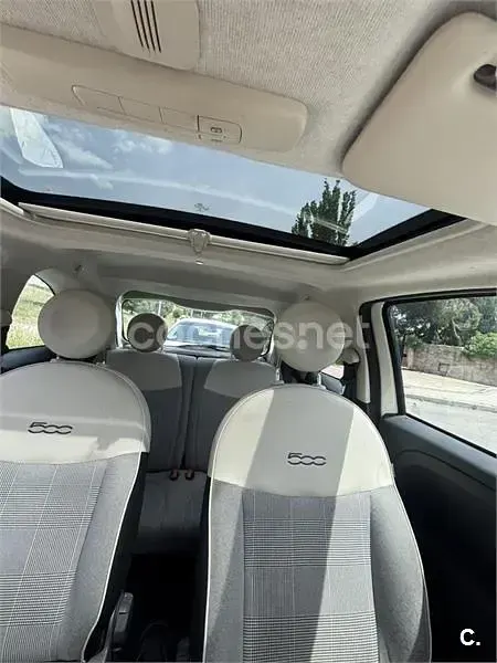 Usado Fiat 500 Lounge 69 CV (50 kW) 2014 Blanco Berlina