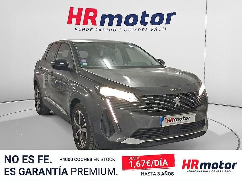 Usado Peugeot 3008 Allure 131 CV (96 kW) 2022 Gris SUV