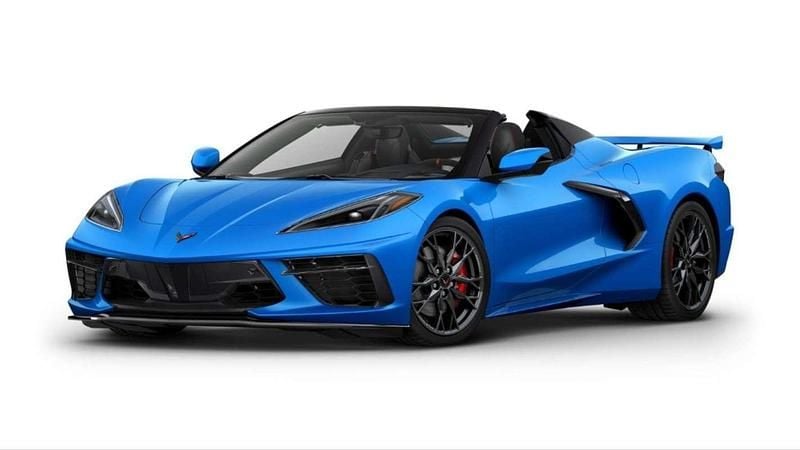 Usado Chevrolet Corvette Stingray 502 CV (369 kW) 2024 Azul Descapotable