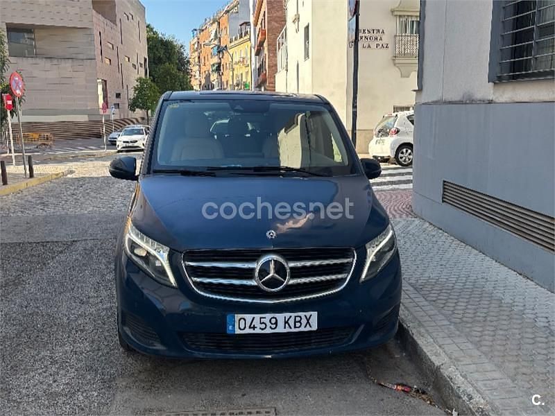Azul Usado 2017 Mercedes V250 Avantgarde Monovolumen | 45.000 € (Precio justo) - Imagen 1/4