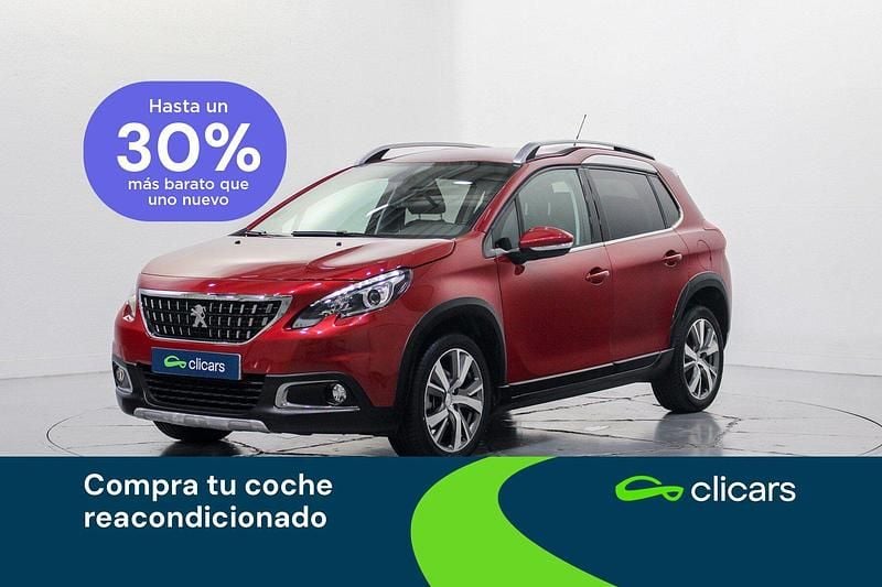 Rojo Usado 2019 Peugeot 2008 Allure SUV | 12.490 € (Super precio) - Imagen 1/4
